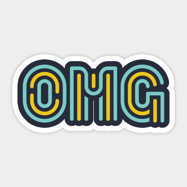 OMG Sticker by attadesign